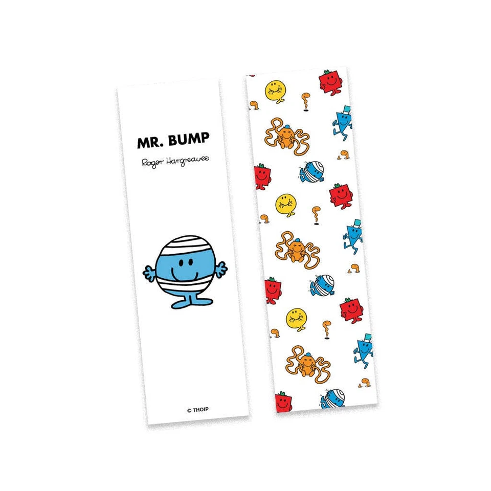 MR MEN LITTLE MISS Mr. Bump Bookmark Mr Men Reading Book Accessory Page Saver