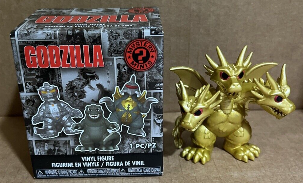 NEW 2024 Funko Mystery Minis Godzilla 70th Anniversary Kaiju King