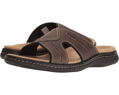 Dockers Sandals Mens 12 M Sunland Slides Brown Open Toe  display picture 3