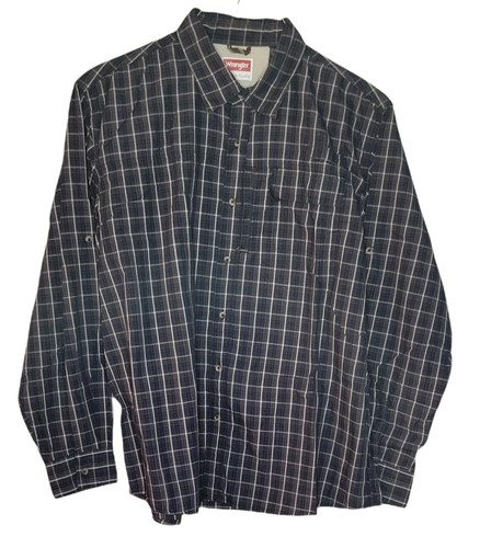 Wrangler Button up Long Sleeve Shirt XL 