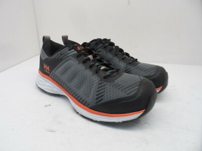 Helly Hansen Women's Aluminum Toe S.P. Athletic Safety Shoes Grey/Orange Size 7M