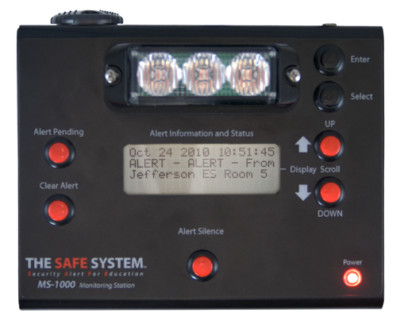 Audio Enhancement The Safe System MS-1000 Monitoring System with Power Adapter