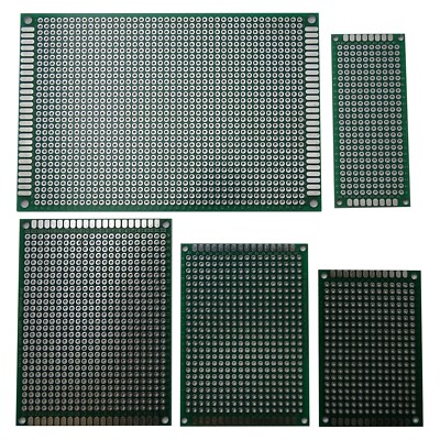 1x Leiterplatte Lochrasterplatine PCB Platine beidseitig verschiedene Größen