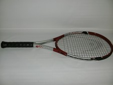 Testa Ti. Racchetta da tennis in rete di titanio Carbon 5101 con coperchio