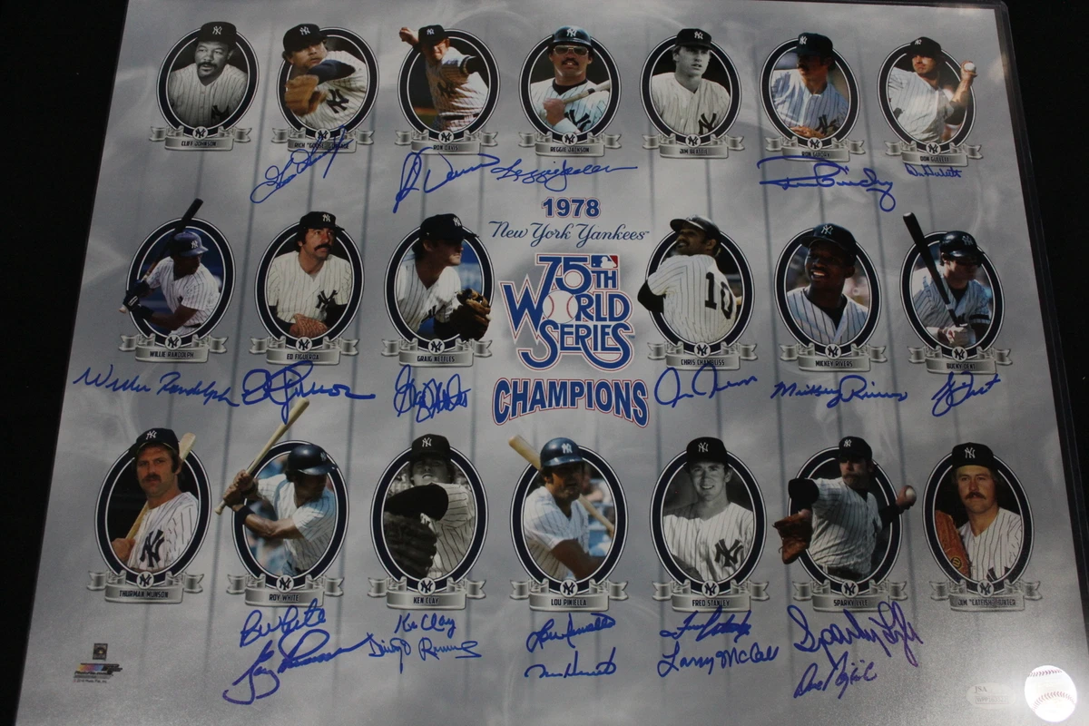 S*N様 2004年ニューヨーク・ヤンキース サイン入り写真 New York Yankees Team MLB Original Autographed Photos for sale | eBay