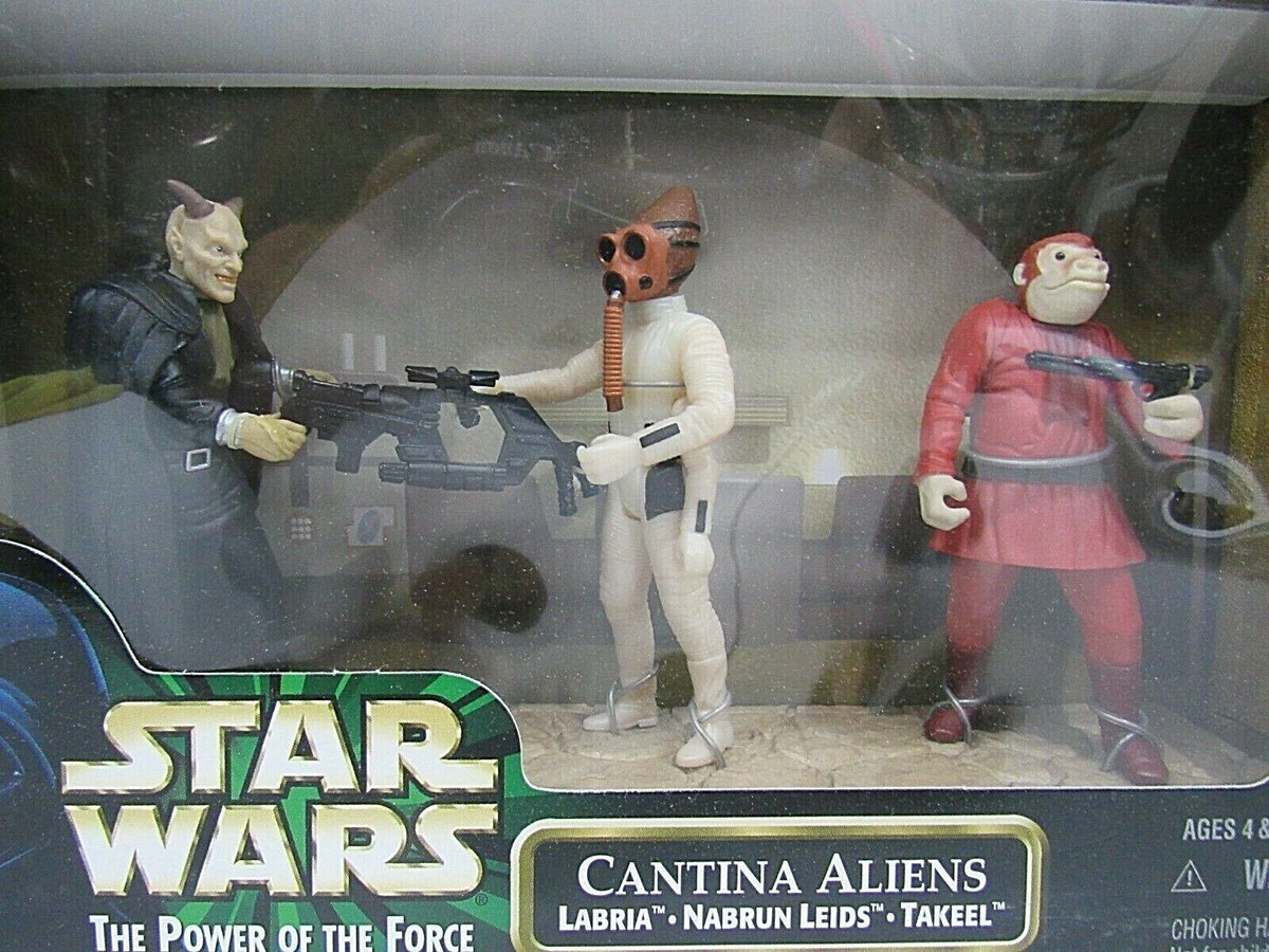 Star Wars Power of the Force Cantina Aliens Hasbro 1999 (Pg82E) | eBay
