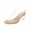 thumbnail 6 - Womens Summer Sandals Transparent Mid Heels Korean Open Toe Casual Shoes Slip On