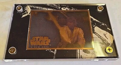Star Wars Trilogy 24k Gold Collectibles A New Hope Complete 5 Card