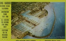 Redondo Beach, Calif. Vintage Postcard F88