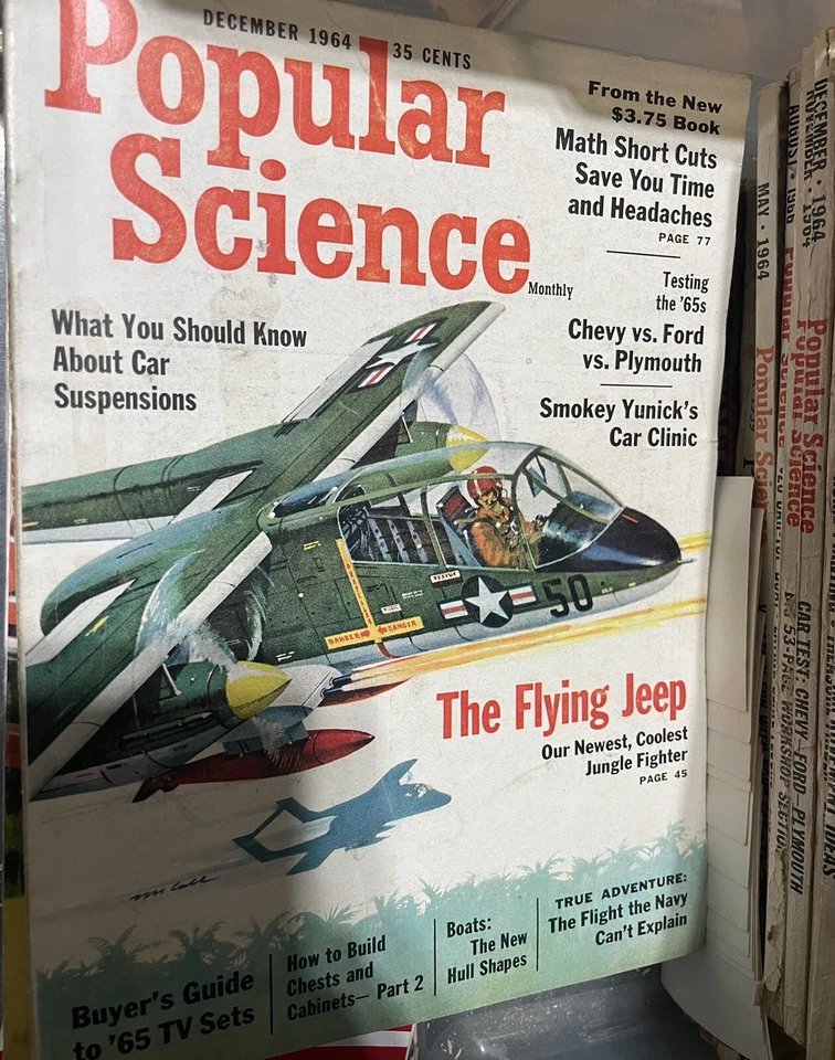 3 Vintage Popular Science Magazine Lot RANDOM Mostly 60s-70s Automotive Aviation Foto 3 de 3