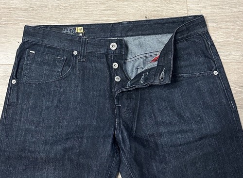 Zoo York Brooklyn Unbreakable Jeans Men’s Size 36 x 32 Button Fly Dark Wash Blue - Picture 3 of 9