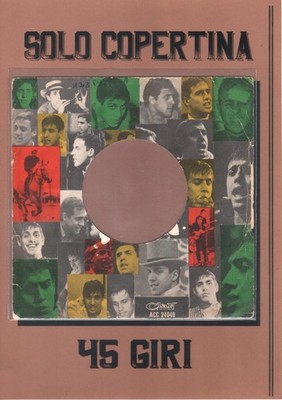 45 giri Adriano Celentano / Mondo In Mi 7a - Una Festa Sui Prati  SOLO COPERTINA