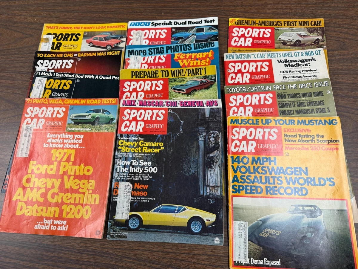 25+ Motor Trend Automobile Magazines 1940-1979 for sale | Updated