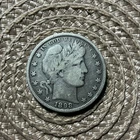 1898 Barber Half Dollar Silver 50C Business Strike Circulated