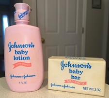 Vintage Johnsons's Baby Lotion  Bar Soap Prop