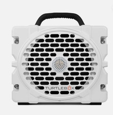 Turtlebox Grande Speaker, Waterproof, Bluetooth, White TB-GRAN-G1-WHT-1
