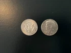 1966 50C Kennedy Half Dollar (2 coins)