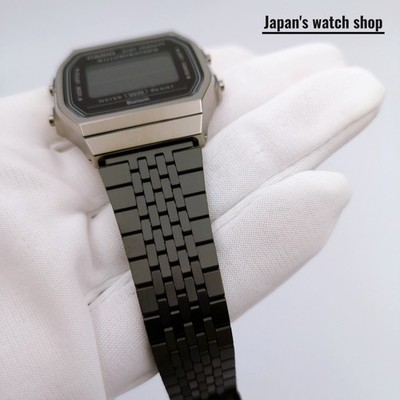 CASIO ABL-100WEGG-1B Black Stainless Steel Band Men's Watch New in