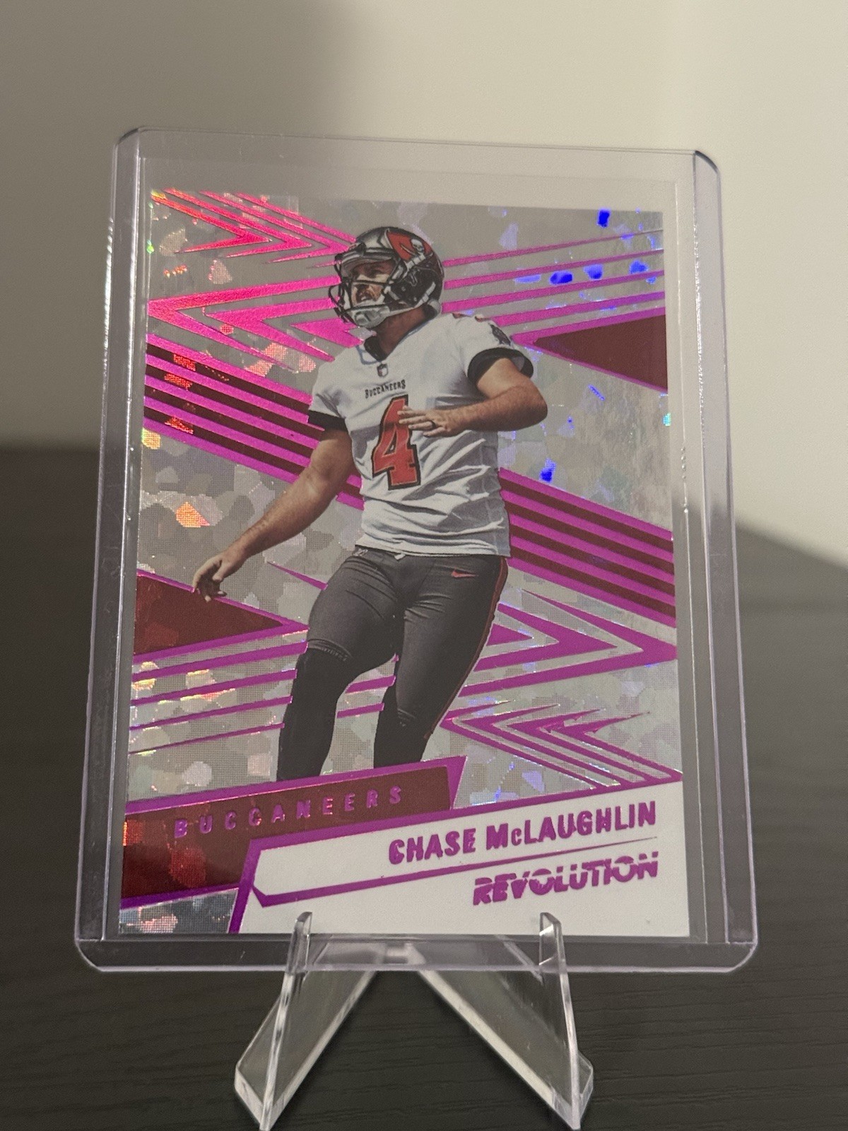 2025 Panini Revolution Chase McLaughlin #159 Holo Red /35