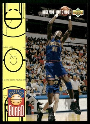 Dikembe Mutombo - 1993-94 Upper Deck Basketball - Executive Board #431