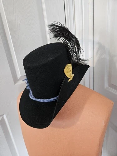 Civil War Reenactors - 1858 Hardee Hat Size 7 1/4 Army Dress Hat (Hat Crafters)