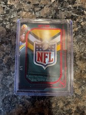 2025 Panini Silhouette Brett Favre Jumbo Mem NFL Shield 1/7 First On Print 🔥