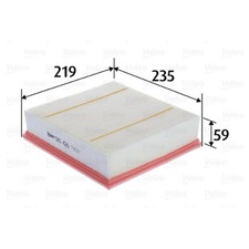 Luftfilter VALEO 585426 für Mercedes-Benz B Sports Tourer CLA A