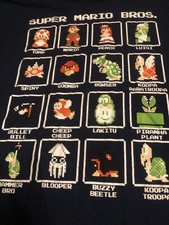 T Shirt- Super Mario Bros. 2 XL- Used
