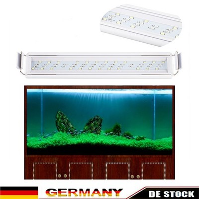 Aquarium LED Licht Beleuchtung 30-60cm RGB Lampe Für Süßwasser Aquarien 3 Modi