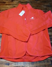 Mens New Balance Made in USA Cycling Jacket Windbreaker Water Resistant Sz Large