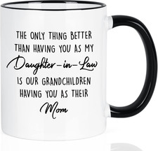 Daughter in Law Christmas Mothers Day Birthday Gifts, Only Thing Better than Hav