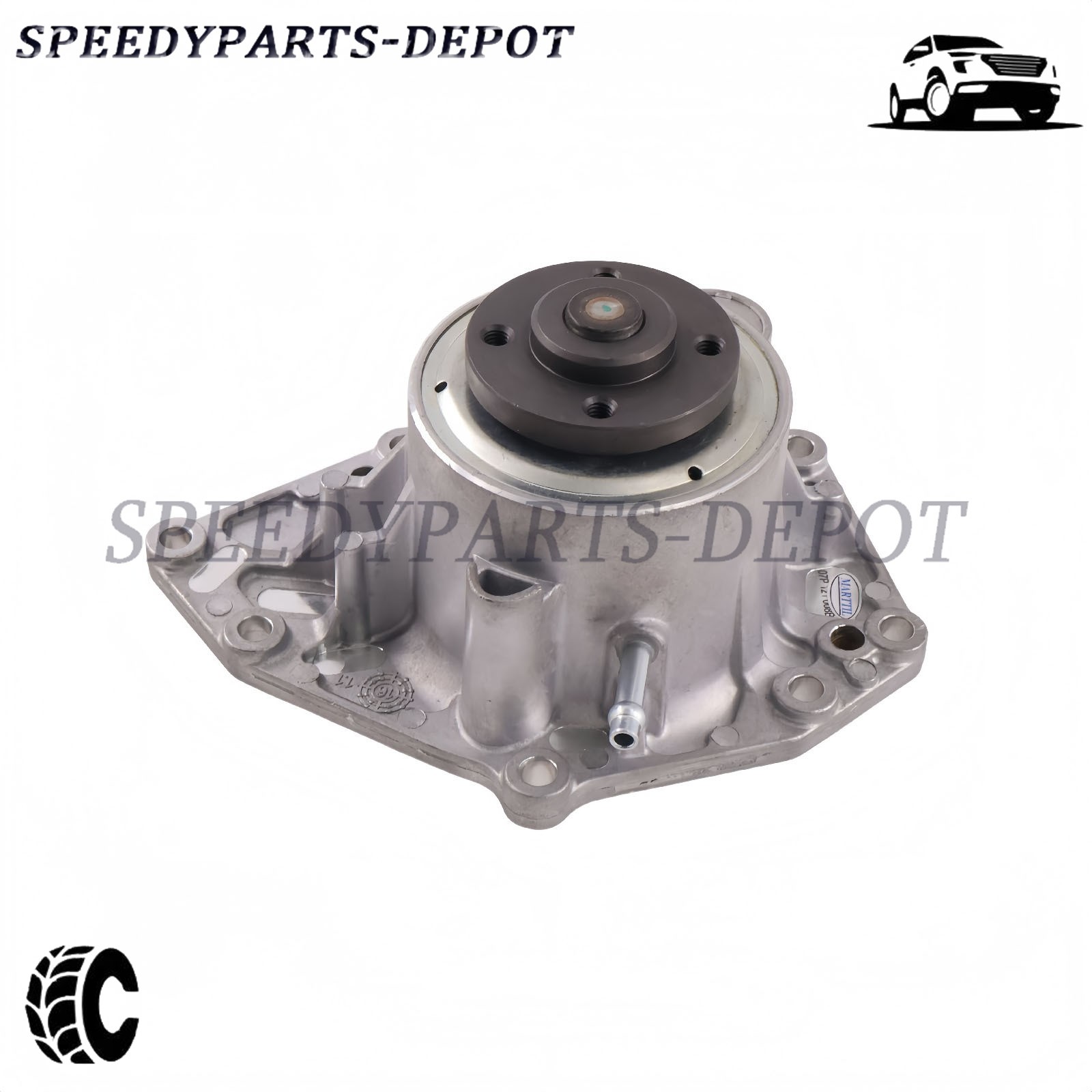 Coolant Water Pump Fit For 2017-2020 Bentley Bentayga 6.0L W12 07P121008A/B/C US