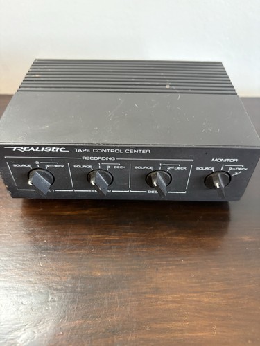 Realistic Tape Control Center Model 42-2115 - Free Ship