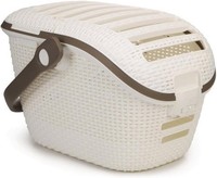 Curver Pet Transportbox Weiß 51X38X33 Cm Katzenbox Hundebox Tierbox Reisebox