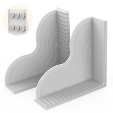 2 Pack All-Silicone Shower Splash Guard with Strong Suction Cups