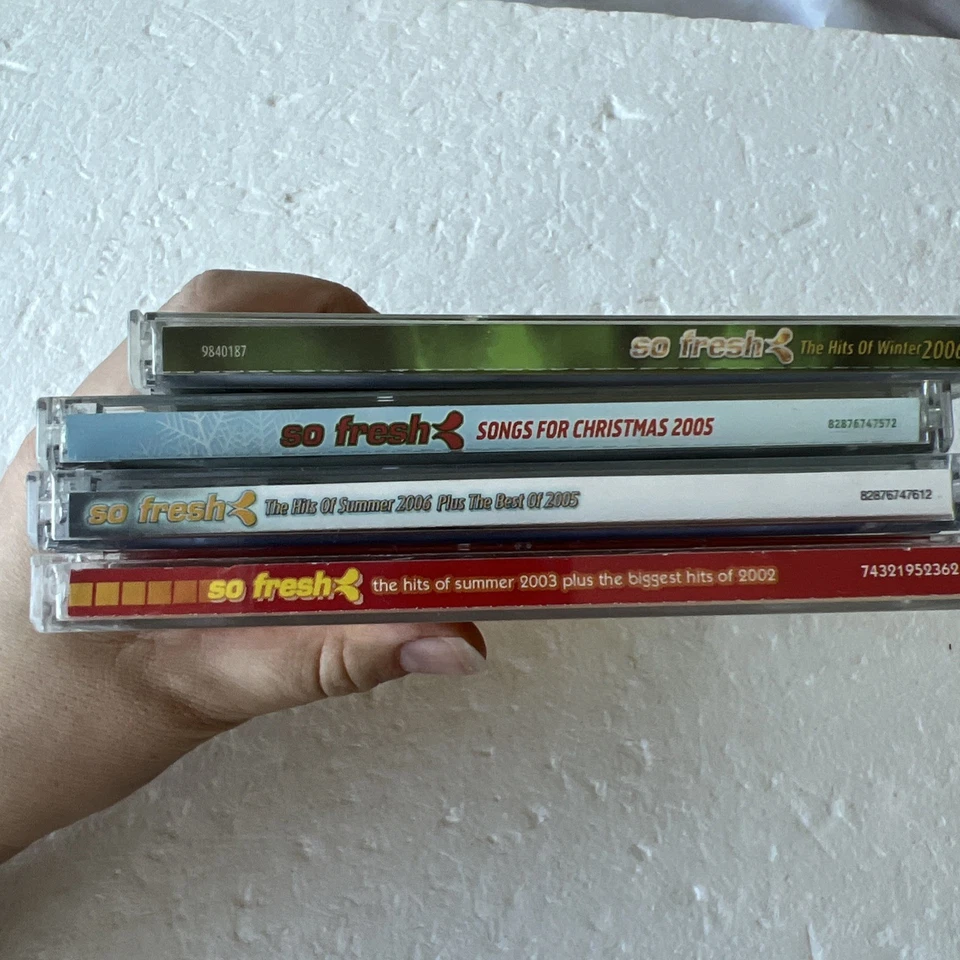 So Fresh CDs Bulk Lot x4 Country Pop Rock Dance R&B 00s Music Compilation Mixed — 第 3/4 张图片
