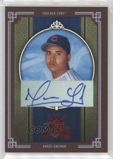 2005 Donruss Diamond Kings Red Framed Signatures /100 Angel Guzman #59 Auto 0b2