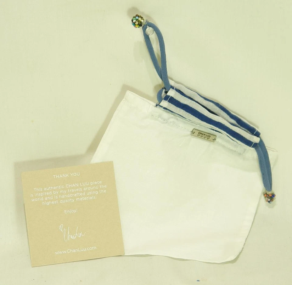 CHAN LUU Gold Mix Beige Leather Bracelet silver beads used Used - Image 3 of 3