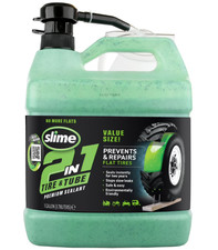 Slime 2-in-1 Tire and Tube Sealant, 1 Gallon - 10195