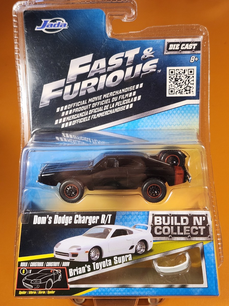 Jada F&F Diecast Dom's Charger R/T Build N' Collect Official Movie