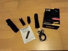 Nitecore E4K Taktische Taschenlampe 4400 Lumen mit Akku NL 2150 HRP Originalverp