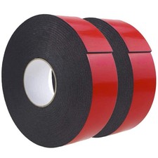 Double Sided Foam Tape 2.36In x 33FT 2 Pack, Mounting Tape Heavy Duty, Strong...