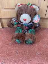 Teddy Bear PMS Snowflake Collection Vintage Very Rare