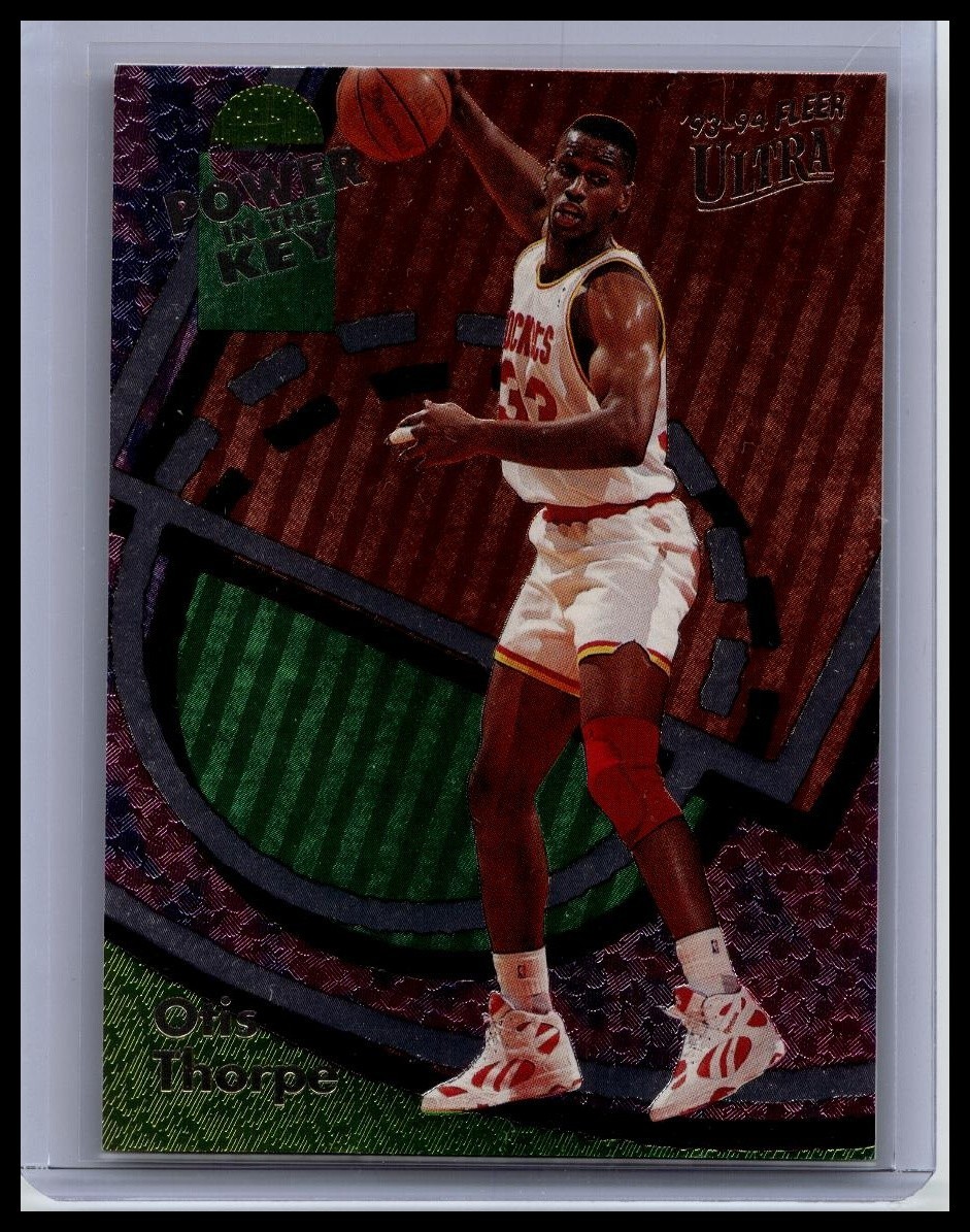 1993-94 Fleer Ultra - Power in the Key Otis Thorpe #8