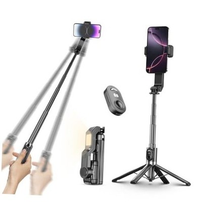 Selfie Stick Gimbal Stabilizer, Single Axis Stabilizer Selfie Stick with Q31