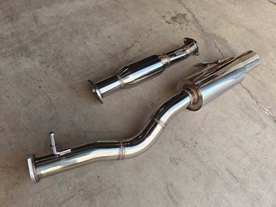 Blemished Single Exit Polished GT Exhaust System for 2023 Nissan Z 400Z RZ34