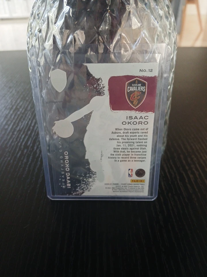 2020-21 Panini Court Kings - Acetate Rookies Isaac Okoro #12 (RC) - Image 3 of 4