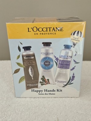 L'Occitane En Provence Happy Hands Kit Travel Exclusive SET OF 6 Tubes NewSealed