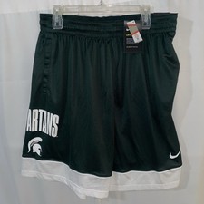 Nike Michigan State Spartans Dri Fit Shorts Standard Fit Men’s XXL NWT
