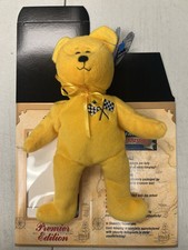 Limited Treasures Premier Edition Jeff GORDON Yellow Bear NASCAR Retired 1998